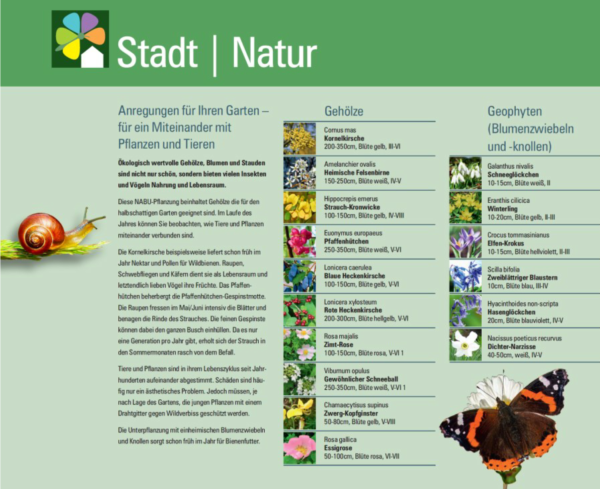 Stadtnatur